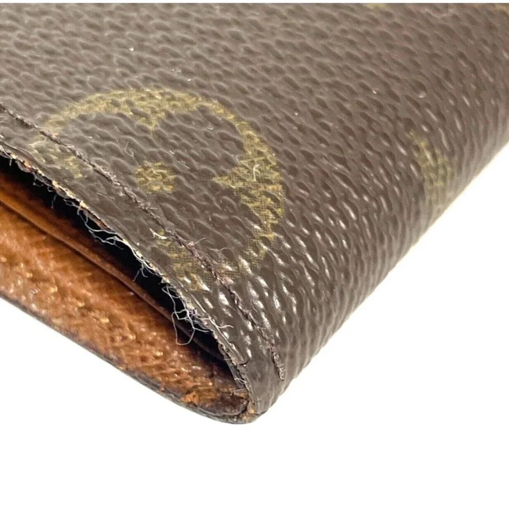 Louis Vuitton Authentic Monogram Men Brown Wallet- Preowned